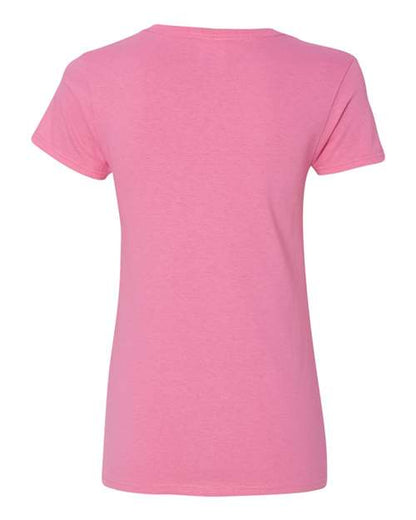 Custom T-Shirt Women's Heavy Cotton™ V-Neck T-Shirt - 5V00L