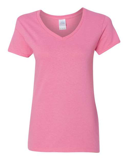 Custom T-Shirt Women's Heavy Cotton™ V-Neck T-Shirt - 5V00L