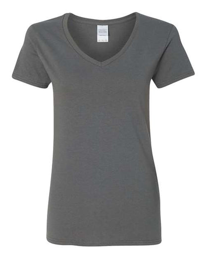 Custom T-Shirt Women's Heavy Cotton™ V-Neck T-Shirt - 5V00L