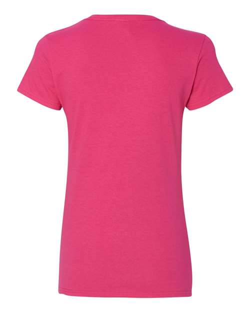 Custom T-Shirt Women's Heavy Cotton™ V-Neck T-Shirt - 5V00L