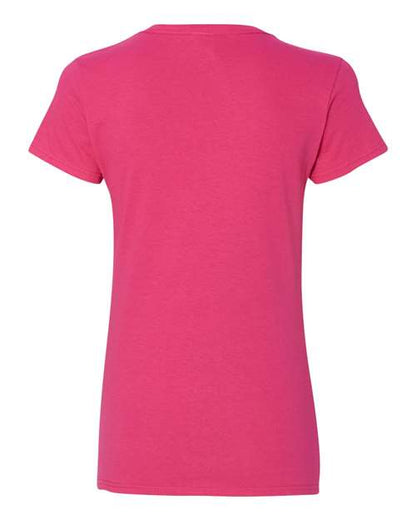 Custom T-Shirt Women's Heavy Cotton™ V-Neck T-Shirt - 5V00L