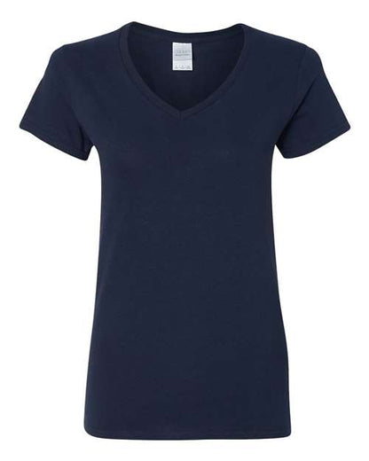 Custom T-Shirt Women's Heavy Cotton™ V-Neck T-Shirt - 5V00L