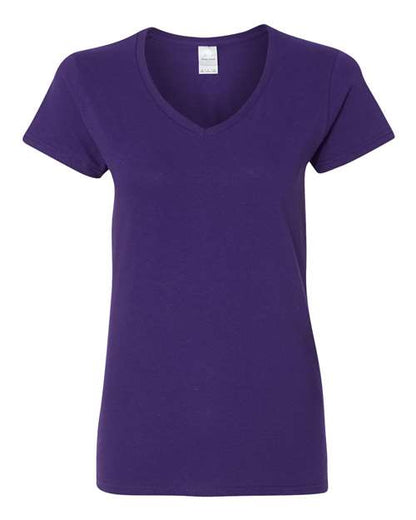 Custom T-Shirt Women's Heavy Cotton™ V-Neck T-Shirt - 5V00L