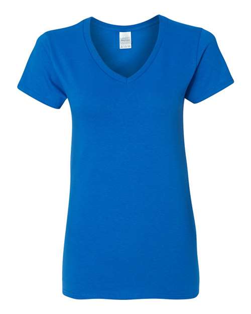 Custom T-Shirt Women's Heavy Cotton™ V-Neck T-Shirt - 5V00L