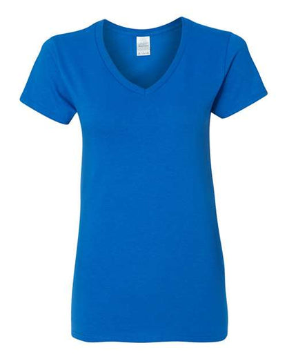 Custom T-Shirt Women's Heavy Cotton™ V-Neck T-Shirt - 5V00L