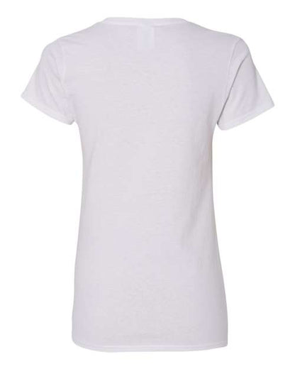 Custom T-Shirt Women's Heavy Cotton™ V-Neck T-Shirt - 5V00L