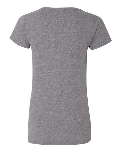 Custom T-Shirt Women's Heavy Cotton™ V-Neck T-Shirt - 5V00L