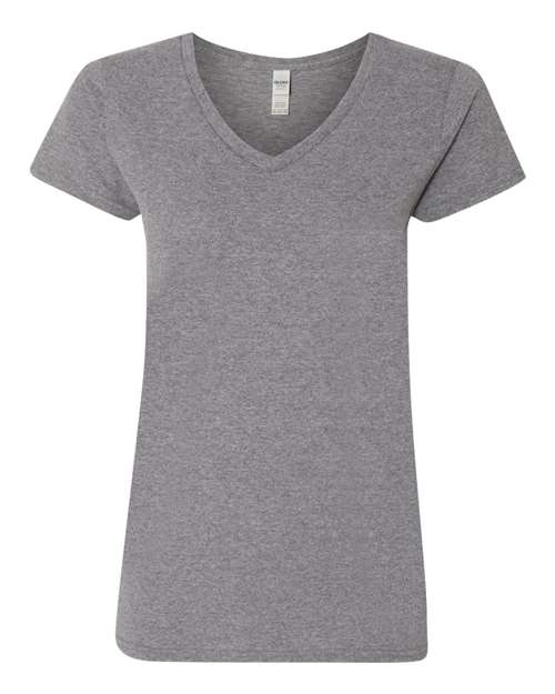 Custom T-Shirt Women's Heavy Cotton™ V-Neck T-Shirt - 5V00L