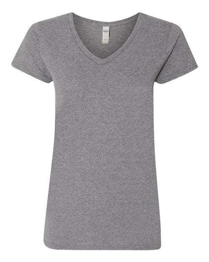 Custom T-Shirt Women's Heavy Cotton™ V-Neck T-Shirt - 5V00L